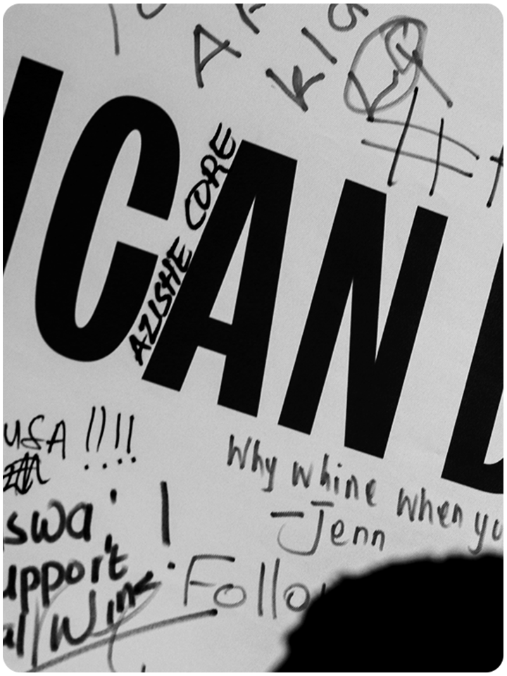 Azishe Wine Fest ProudlySA signed When the culture signs back.